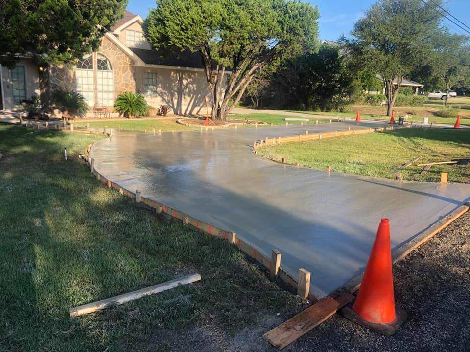 Concrete Contractor San Antonio Residential Driveway